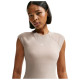 Nike Γυναικεία αμάνικη μπλούζα Sportswear Chill Knit Tight Ribbed Short-Sleeve Top